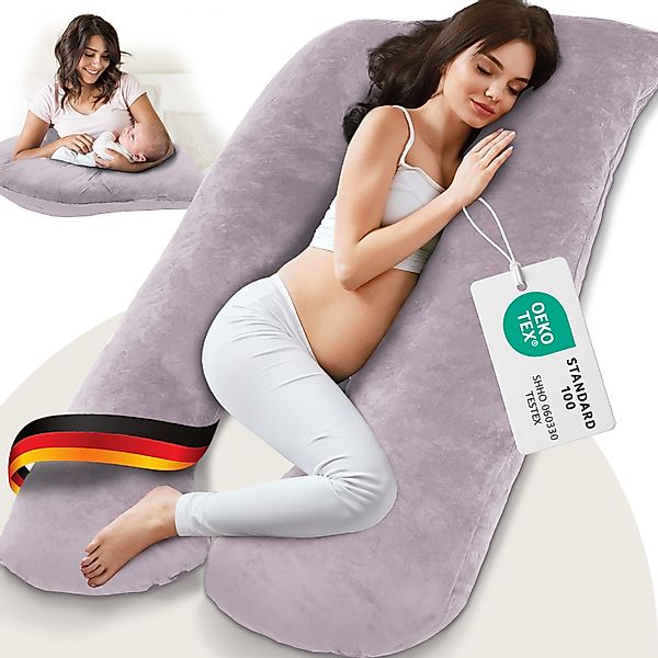 ELONEO Multifunktions-Körperkissen, Rosa günstig online kaufen