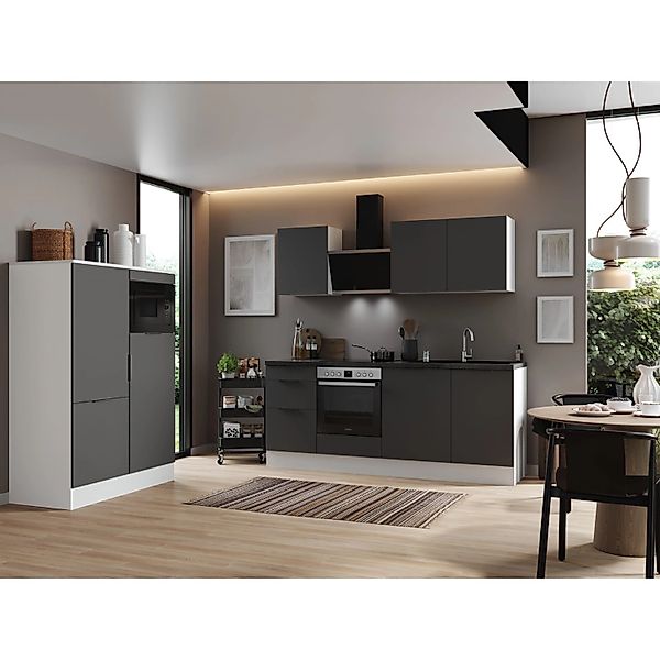 Respekta Selection Küchenzeile Elisabeth RS340WWH 340 cm Weiß günstig online kaufen