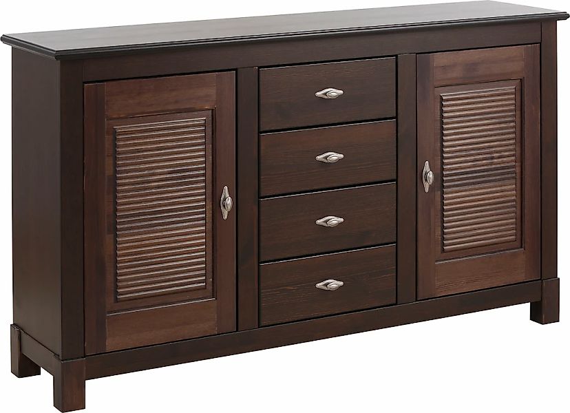 Home affaire Sideboard "Rauna", (B/T/H: 150/37/84 cm), Kommode, FSC-zertifi günstig online kaufen