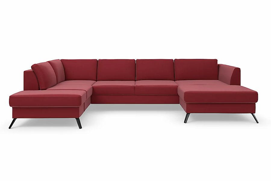 sit&more Wohnlandschaft "Olsen U-Form" inklusive Sitztiefenverstellung, wah günstig online kaufen