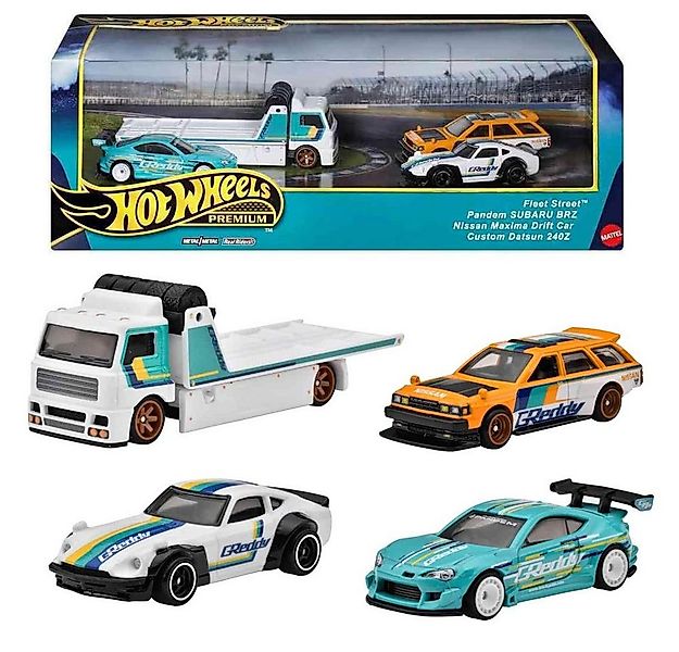 Hot Wheels Spielzeug-Rennwagen Drifting Hot Wheels Premium HRT53 4er Collec günstig online kaufen