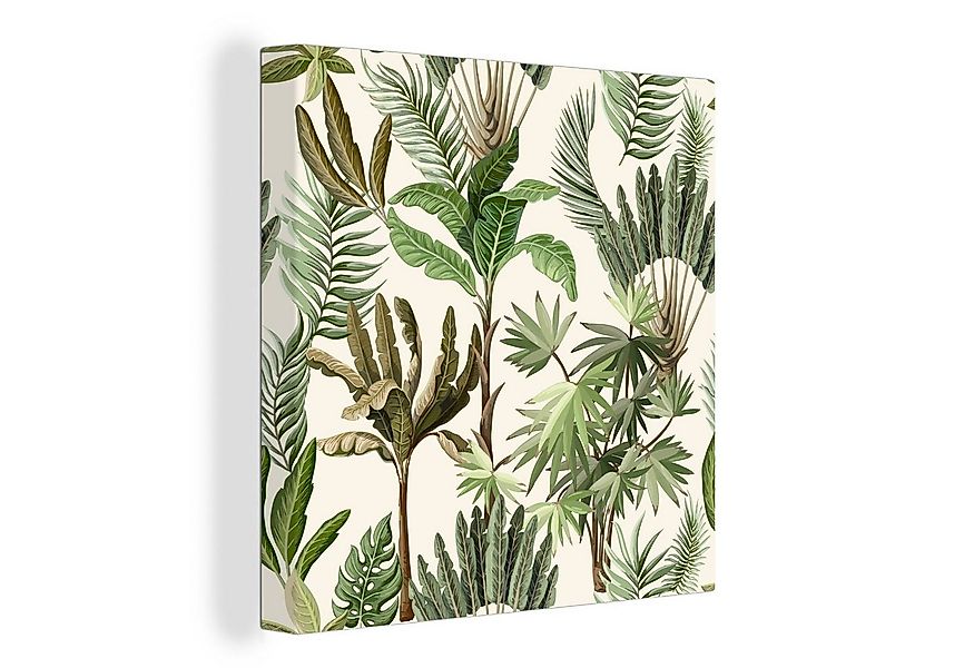 OneMillionCanvasses® Leinwandbild Dschungel - Palme - Bananenstaude - Kinde günstig online kaufen