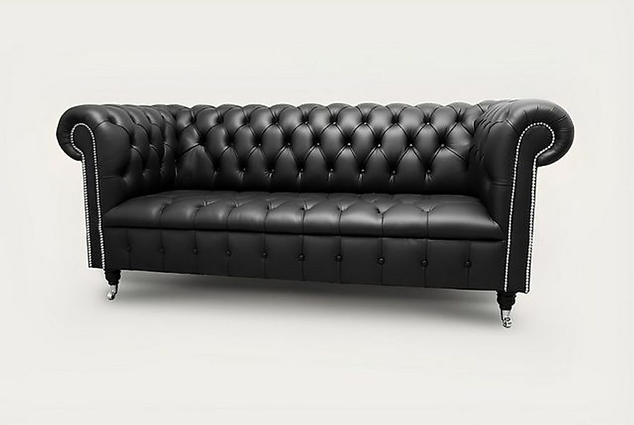 Xlmoebel Sofa Chesterfield Dreisitzer Design-Sofa Polstermöbel Sitzmöbel Le günstig online kaufen