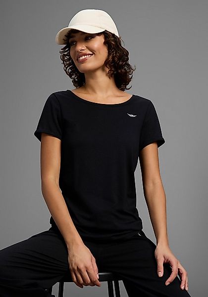 Arizona T-Shirt Kurzarm, figurbetont, Basic-Stil, aus Baumwollmischung günstig online kaufen