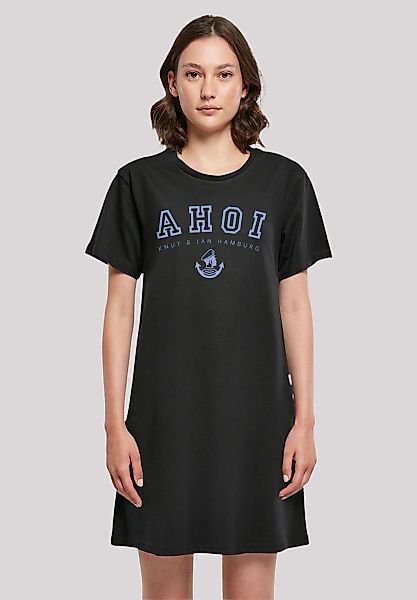 F4NT4STIC Shirtkleid "Ahoi Knut & Jan Hamburg" Ohne Taschen Print günstig online kaufen