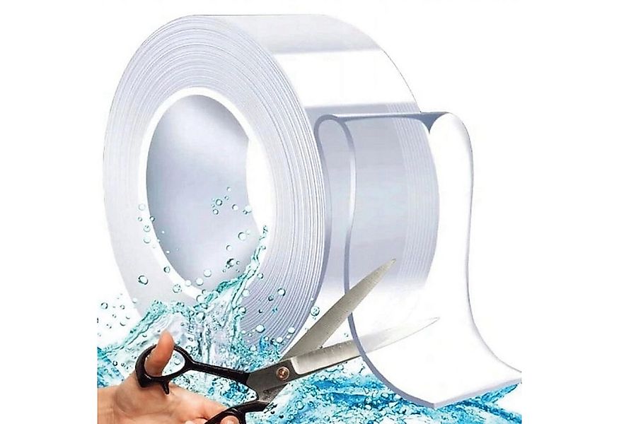 LA CUTE Doppelklebeband Wiederverwendbares NANO-Klebeband, doppelseitig, 3 günstig online kaufen