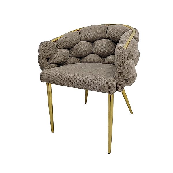 HTI-Living Esszimmerstuhl Stuhl Alsen Gold (Stück, günstig online kaufen