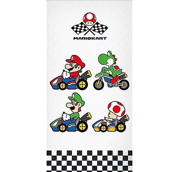 Super Mario Badetuch Super Mario Grand Prix Badetuch, Strandtuch 70x140cm 1 günstig online kaufen