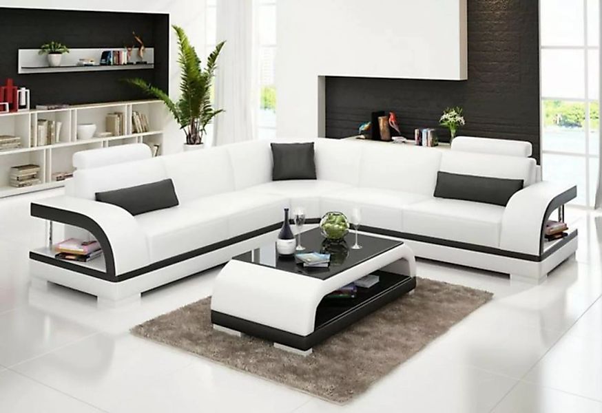 JVmoebel Ecksofa, Moderne Sofa Eckgarnitur L Form Polster Ecke Couch Design günstig online kaufen