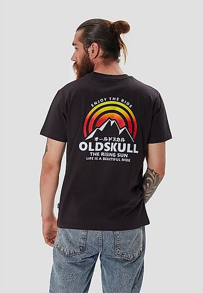 Oldskull T-Shirt Retro Rising Sun Logo Graphic (1-tlg) mit tollem Sonnenauf günstig online kaufen
