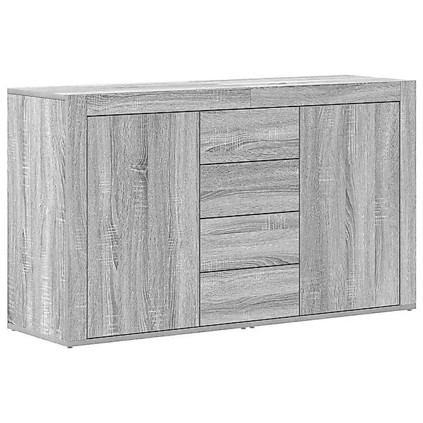 vidaXL Sideboard Graues Sonoma 120 x 36 x 69 cm Holzwerkstoff 3333861 günstig online kaufen
