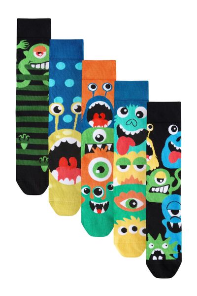 Next Kurzsocken Gemusterte Socken, 5er-Pack (5-Paar) günstig online kaufen