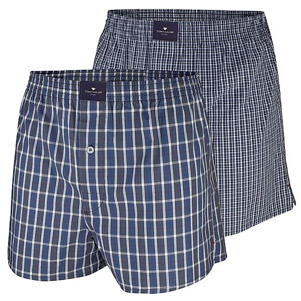 TOM TAILOR Boxershorts (2-St) Webboxer mit günstig online kaufen
