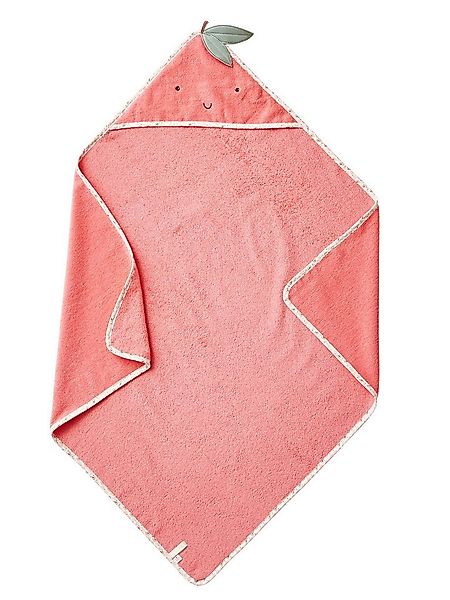 vertbaudet Kapuzenhandtuch Baby Kapuzenbadetuch APFEL günstig online kaufen