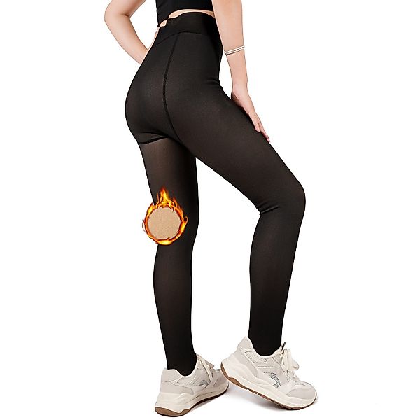Frentree Thermoleggings Damen mit Fleece gefüttert, günstig online kaufen
