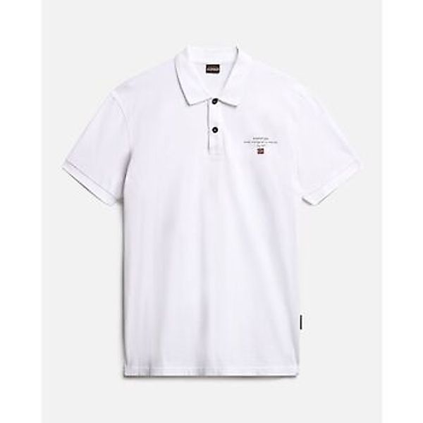 Napapijri  Poloshirt ELBAS JERSEY - NP0A4GB4-0021 BRIGHT WHITE günstig online kaufen