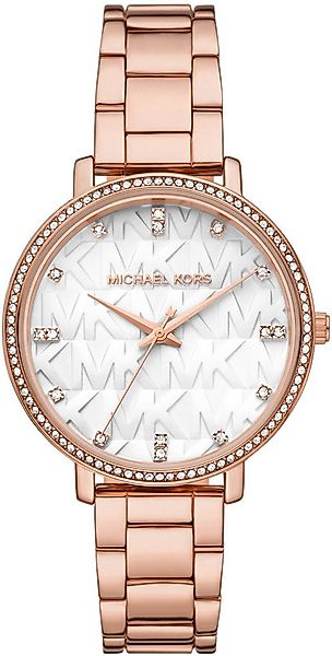 MICHAEL KORS Quarzuhr PYPER MK4917, Armbanduhr, Damenuhr, Edelstahlarmband, günstig online kaufen