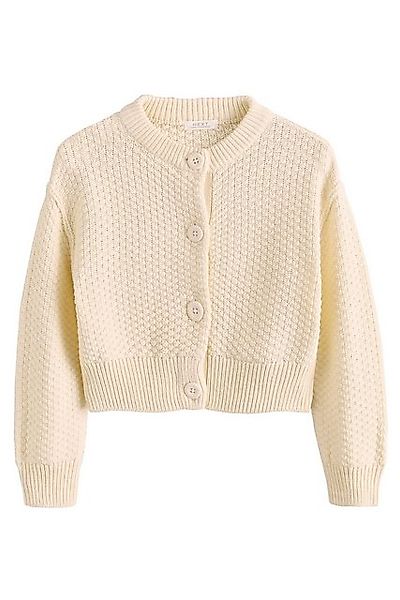 Next Strickjacke Strickjacke mit Rundhalsausschnitt (1-tlg) günstig online kaufen