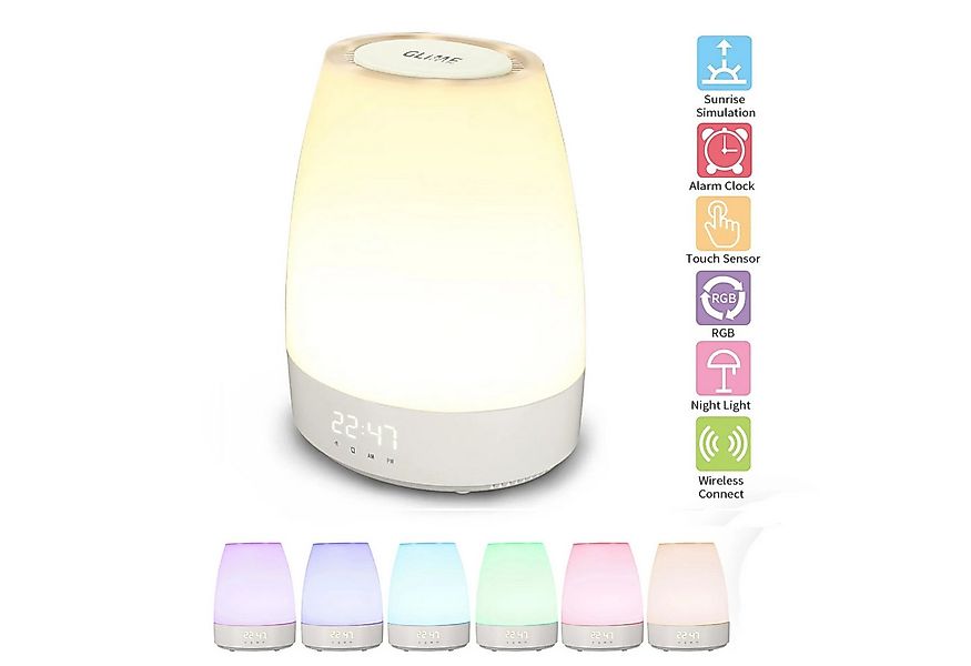 NASUM Tageslichtwecker Wake Up Light – Sonnenaufgang-Simulator Wecker mit N günstig online kaufen