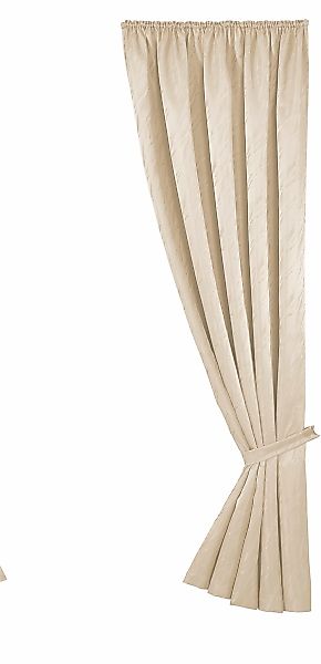 Weckbrodt Vorhang "Linz" Kräuselband 1 Stk. tlg. Jacquard, blickdicht, edle günstig online kaufen