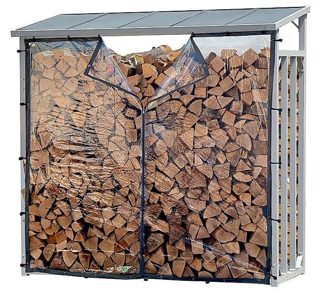 Quick Star Kaminholzregal Wetterschutz Einzeln Front / Rückwand für Kaminho günstig online kaufen