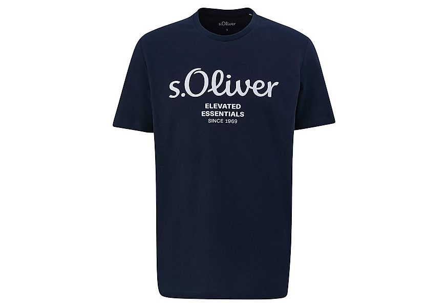s.Oliver T-Shirt Herren T-Shirt 4er Pack Baumwolle Logo T-Shirt (Packung, 4 günstig online kaufen