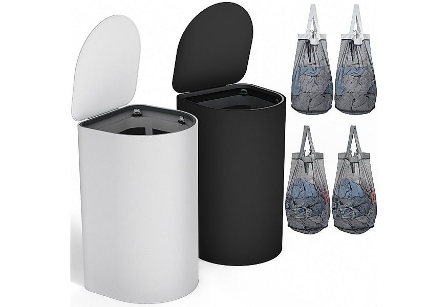 Rainsworth Wäschekorb 70L Wäschesammler - 4 Herausnehmbaren Wäschesäcke günstig online kaufen