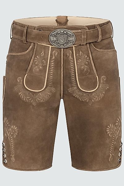 Lederhose Aric mit Gürtel günstig online kaufen