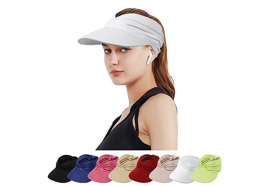 Coonoor Strohhut Sun Visor Hüte für Damen, verstellbare leichte Sommerhut günstig online kaufen