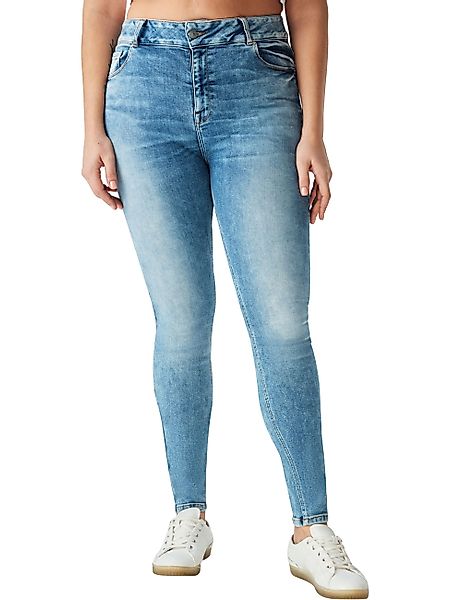 Love to be by LTB Damen Jeans Arly - Skinny Fit - Blau - Maylin Wash - Plus günstig online kaufen