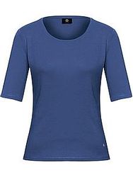 Rundhals-Shirt Modell Velvet Bogner blau günstig online kaufen