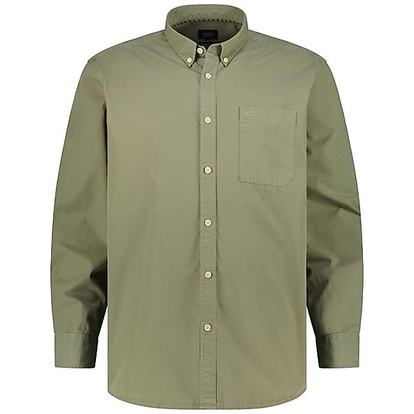 camel active Langarmhemd mit Brusttasche Button-Down günstig online kaufen