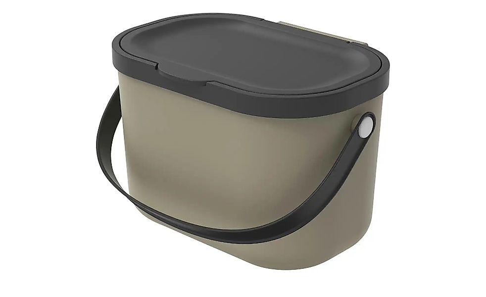 Rotho Müllsystem  Albula ¦ braun ¦ Kunststoff ¦ Maße (cm): B: 22,2 H: 17,2 günstig online kaufen