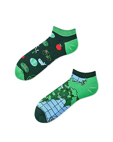 Many Mornings Sneakersocken Many Mornings Sneaker Save the Planet (1 Paar, günstig online kaufen