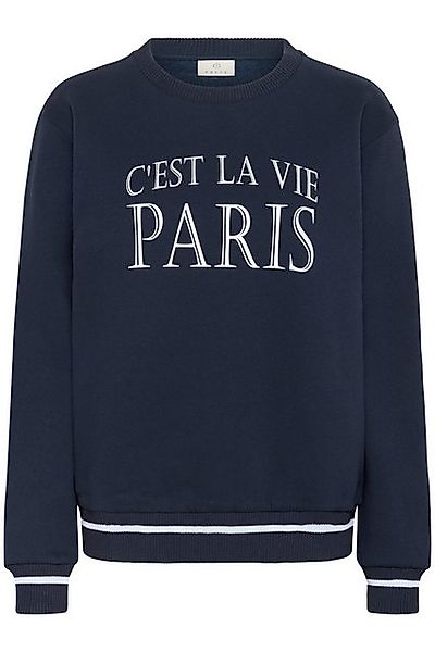 KAFFE Fleecepullover Sweatshirt KAclub günstig online kaufen