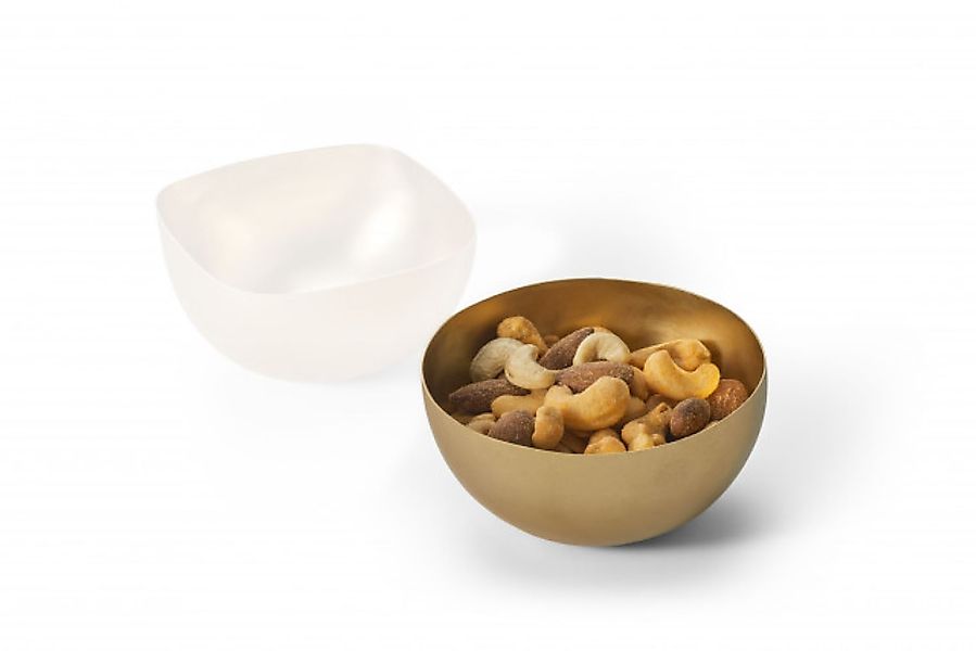 BRASS Schale - gold glänzend rund günstig online kaufen