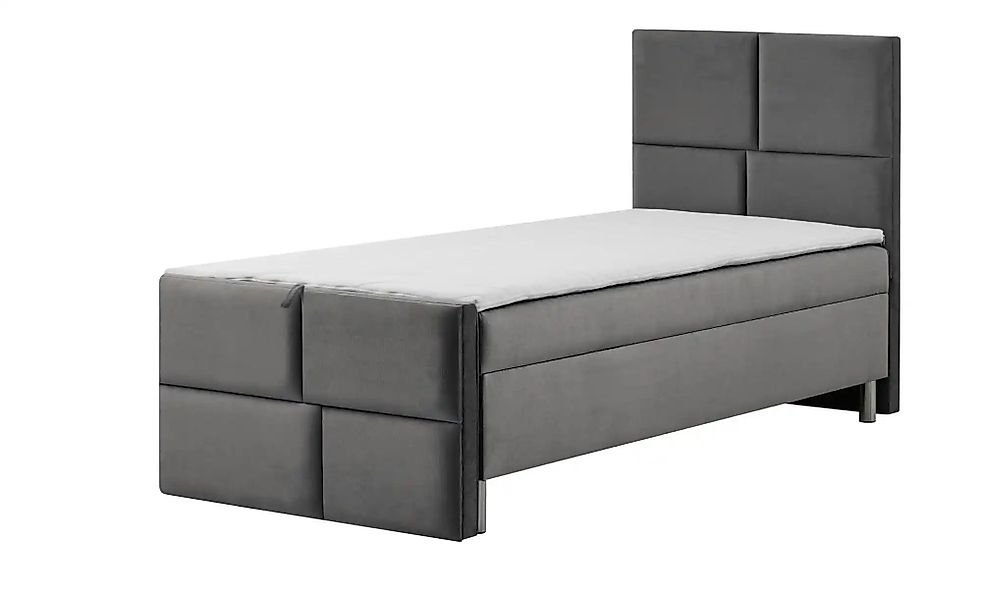 Boxbett mit Bettkasten Adria ¦ grau ¦ Maße (cm): B: 100 H: 110 Betten > Pol günstig online kaufen