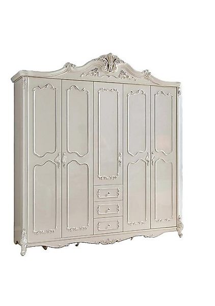 JVmoebel Kleiderschrank Klassischer Antik Stil Schrank Holz Garderobe Schrä günstig online kaufen