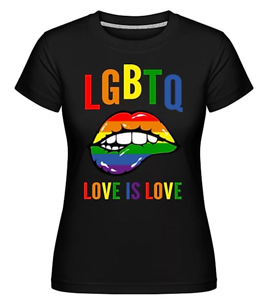 LGBTQ Love Is Love · Shirtinator Frauen T-Shirt günstig online kaufen