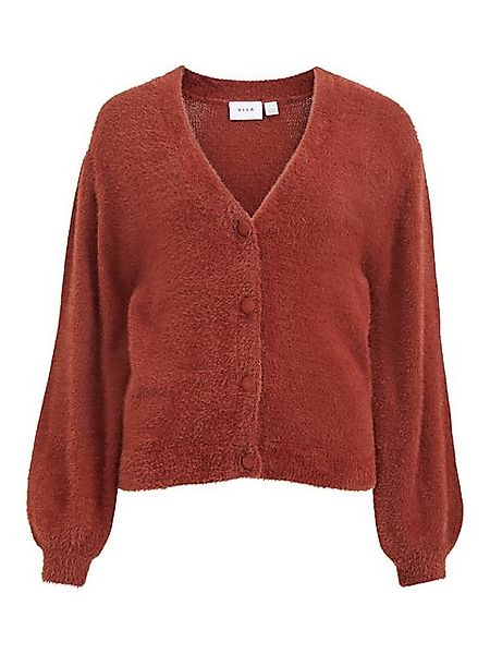 Vila Jerseykleid VILAJULI LS OVERSIZE REV KNIT CARDI günstig online kaufen