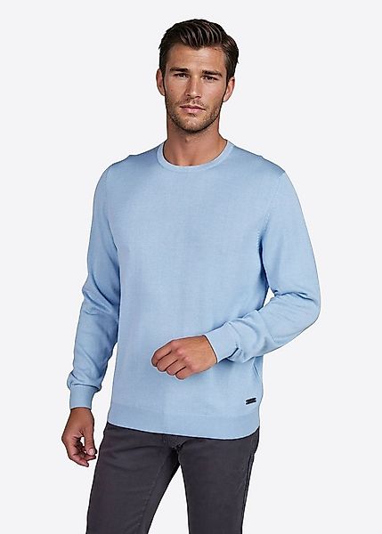 Pierre Cardin Rundhalspullover mit Rundhalsausschnitt günstig online kaufen