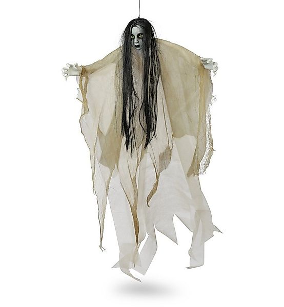 Fries Dekohänger XXL Halloween Deko Horror Mädchen Hänger 130 cm Hoch Beweg günstig online kaufen