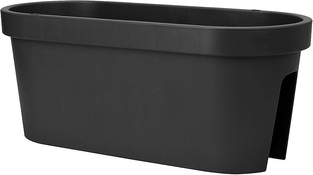 mucHome Balkonkasten für Geländer Breite 60cm Kunststoff Blumenkasten Blume günstig online kaufen