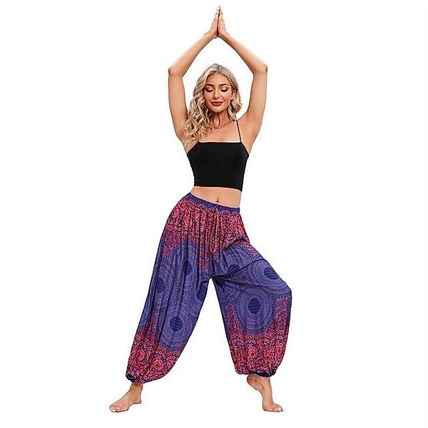 YRIIOMO Loungepants Legere, unisex Freizeit Haremshose für Yoga günstig online kaufen