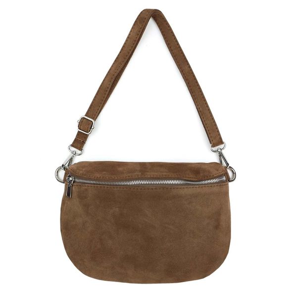 ITALYSHOP24 Bauchtasche Damen Wildleder Gürteltasche Brusttasche günstig online kaufen