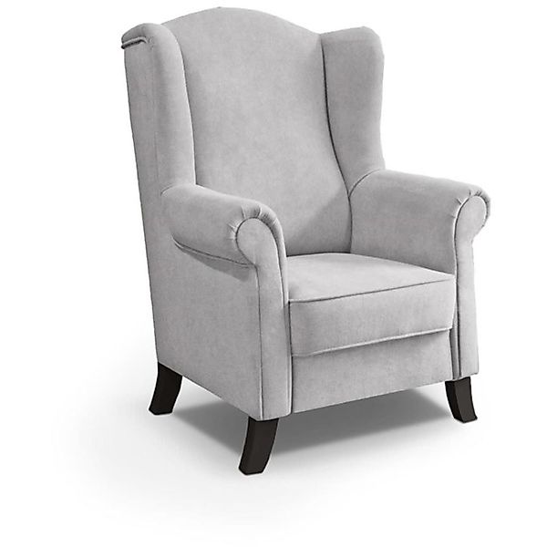 Beautysofa Ohrensessel LEONARDO Sessel Wohnzimmersessel, Fernsehsessel günstig online kaufen