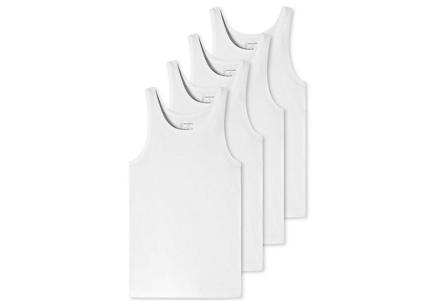 Schiesser Unterhemd Organic Cotton (Mehrpack, 2-St., 4 Stück) mit Bio-Baumw günstig online kaufen