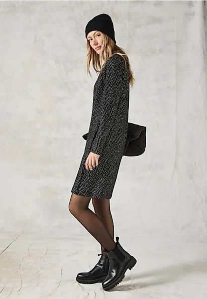Cecil Midikleid Eingrifftaschen mit Stehkragen günstig online kaufen