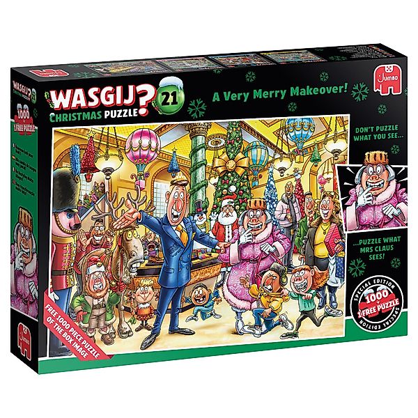 Jumbo Spiele Puzzle Wasgij Christmas 21, günstig online kaufen
