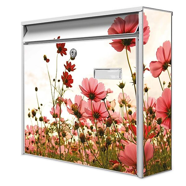 Banjado Briefkasten Weiß 36.2x32.2x10cm Groß / Inkl. Montagematerial & 2 Sc günstig online kaufen